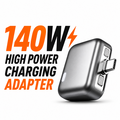 140W AI Smart Auto Disconnect Fast Charging Adapter