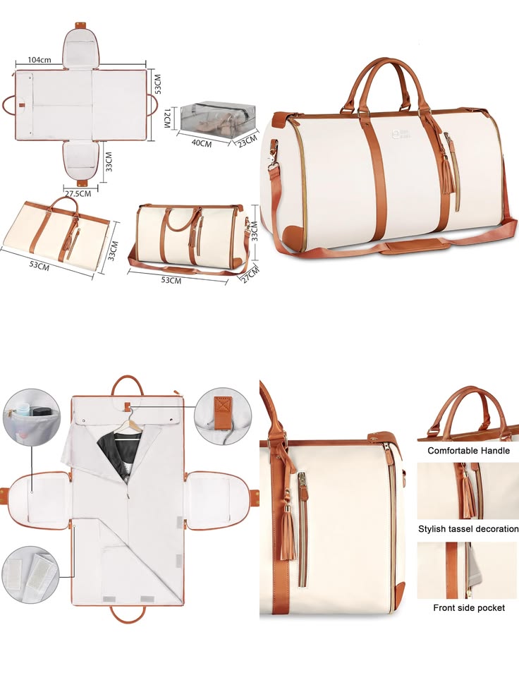 3-in-1 Travel Waterproof Duffel Bag