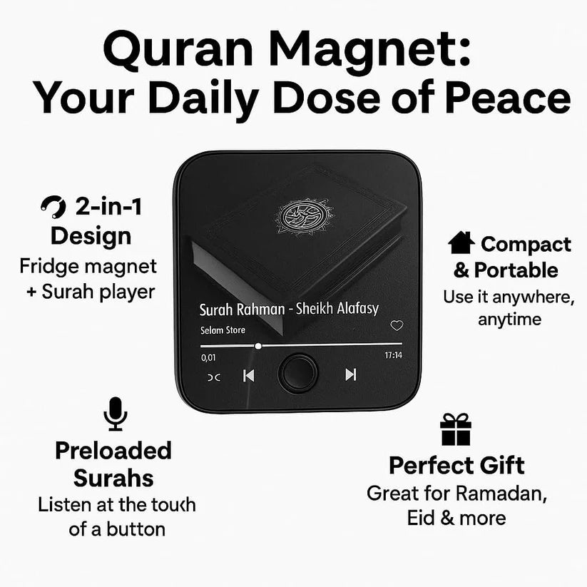 Quran Magnet With Built in Surah Player