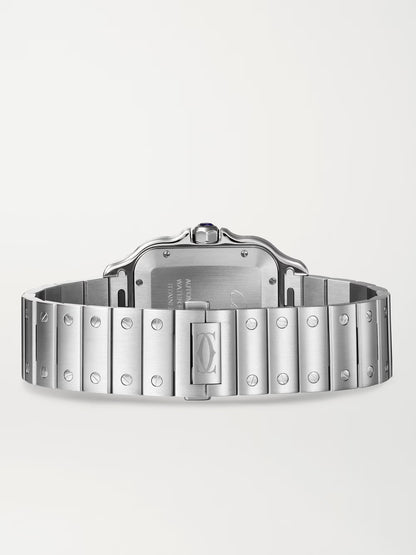 Cartier Santos Automatic Stainless Steel Watch | ساعة كارتييه سانتوس أوتوماتيكية من الفولاذ المقاوم للصدأ